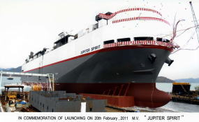 JUPITER SPIRIT(自動車運搬船)