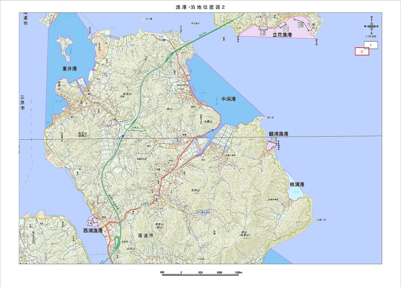 漁港・白地位置図2