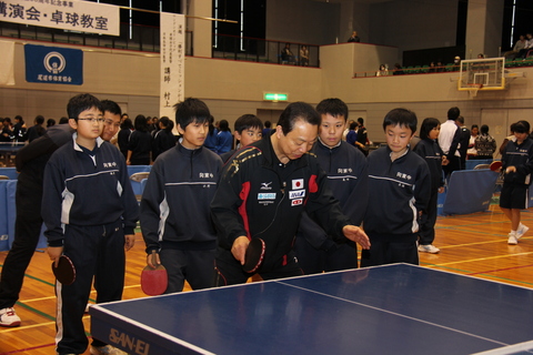 村上監督による指導風景