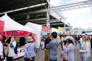 出店屋台の写真