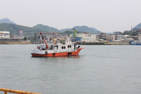 尾道水道クルーズへ出発～。