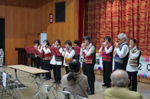 オカリナの演奏の写真