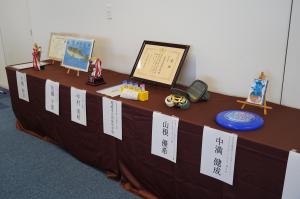 令和7年度さくら尾道賞・きらり尾道賞表彰式　展示1