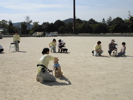 ワンちゃんと一緒にしつけを勉強！