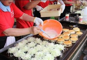 グランプリの多幸（タコ）のみ焼き。おいしそう！