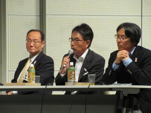 日本遺産サミットにて登壇している市長の画像2