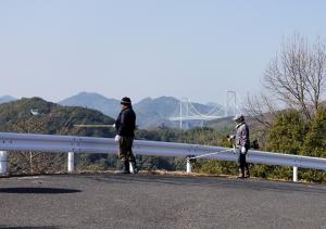 見晴らしのよい高見山